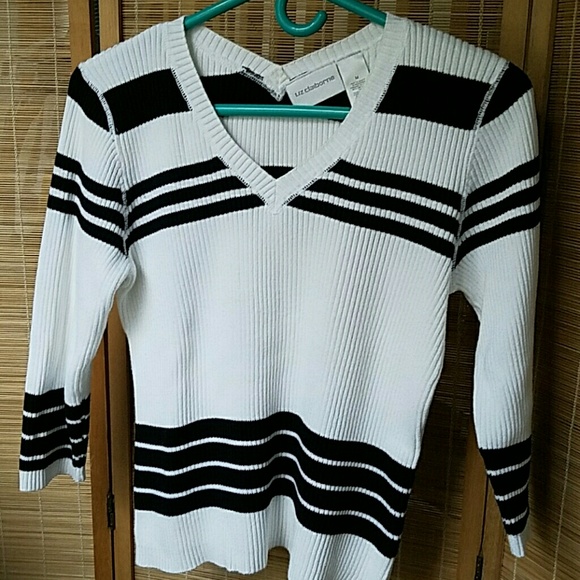 V-NECK  SWEATER/TOP - Picture 1 of 4