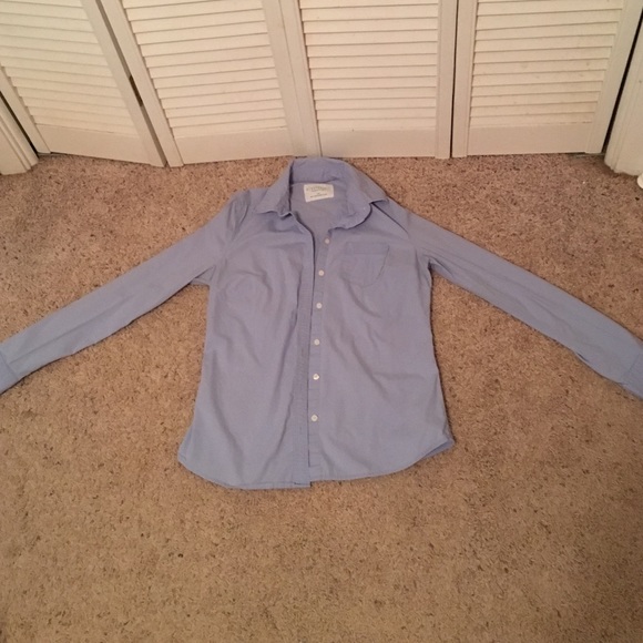 Aeropostale Columbia Blue Long Sleeve Shirt