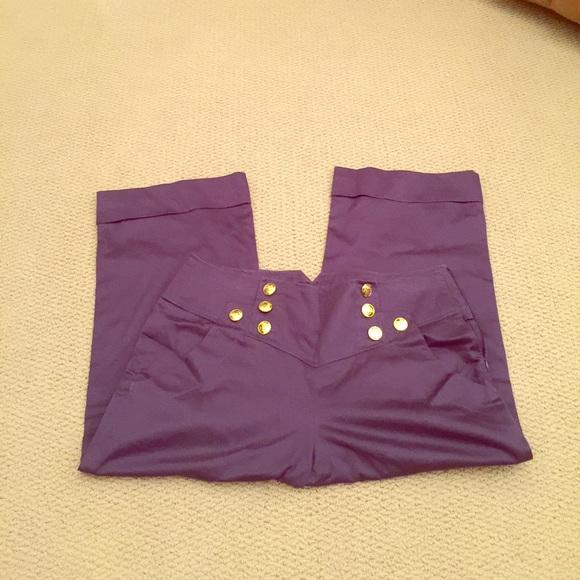 High rise sailor Capri