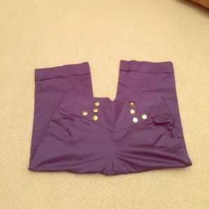 High rise sailor Capri