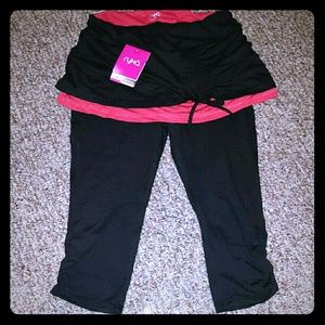 Ryka Skirted Capri/Running Skirt