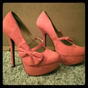 Orange/Red Charlotte Russe Heels