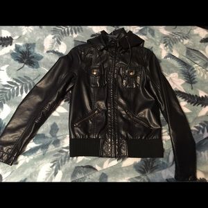 ❤ Vegan Leather Jacket ❤️
