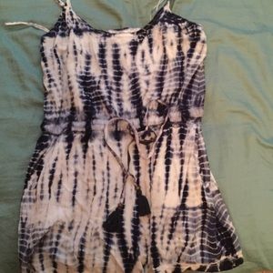 Aeropostale tie-dye romper