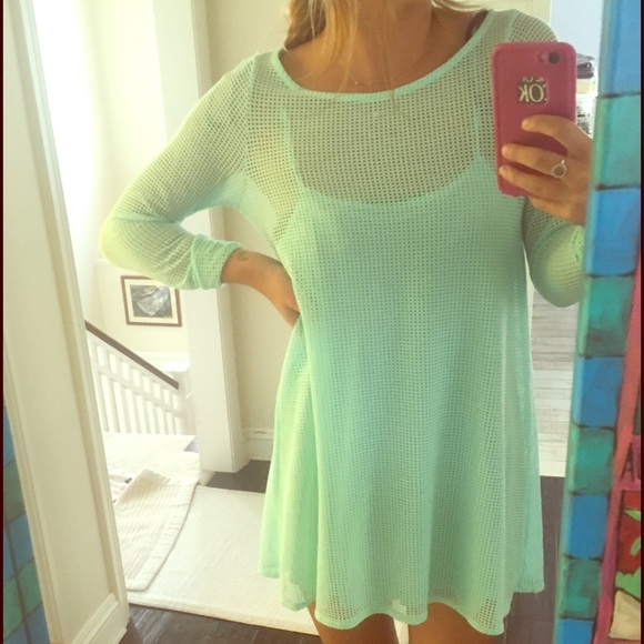 Mint dress