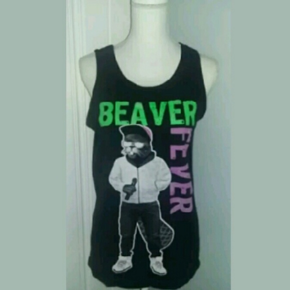Small Riot Society "Beaver Fever" Muscle Shirt