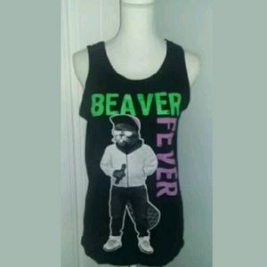 Small Riot Society "Beaver Fever" Muscle Shirt