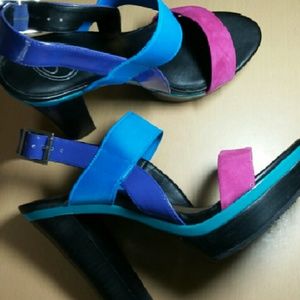 JS by Jessica Multi-colored heels