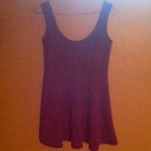 Polka dotted skater dress