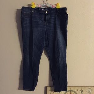 Ava & Viv Dark Wash Jegging 24W
