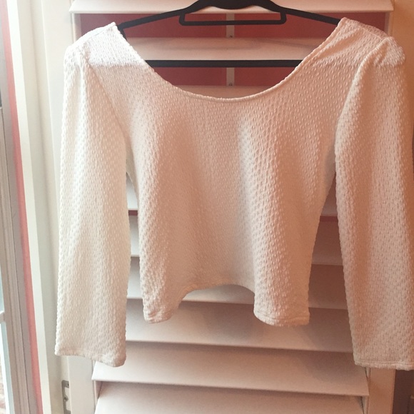 Forever 21 white crop top - Picture 1 of 2