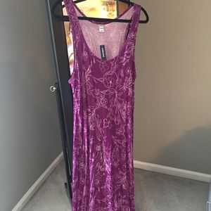 Purple Old Navy Maxi Dress