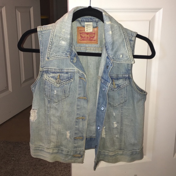 Levi jean vest