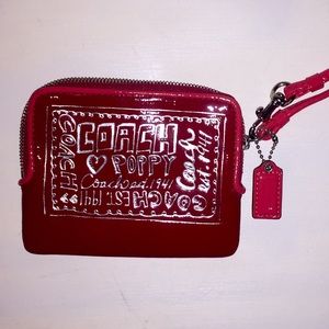 Coach Poppy Wristlet
