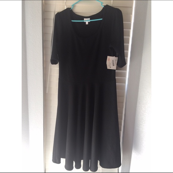 LuLaRoe Black Nicole Dress | XL | BNWT