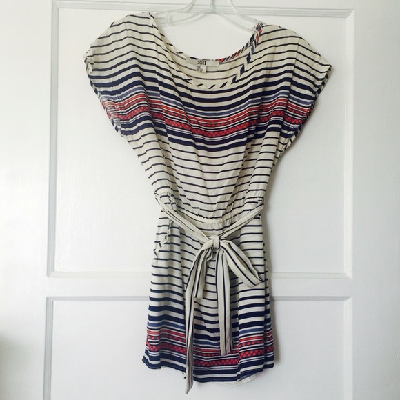 Belted Tunic Top