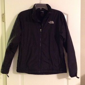 Black North Face fleece-lined Jacket Size medium