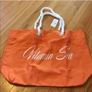 Trina Turk NWT Canvas Beach Bag