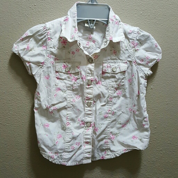 Girls button down