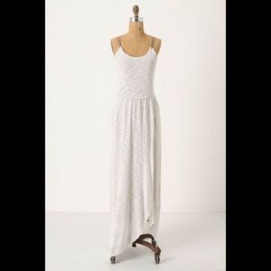 Anthropologie Deletta white maxi dress