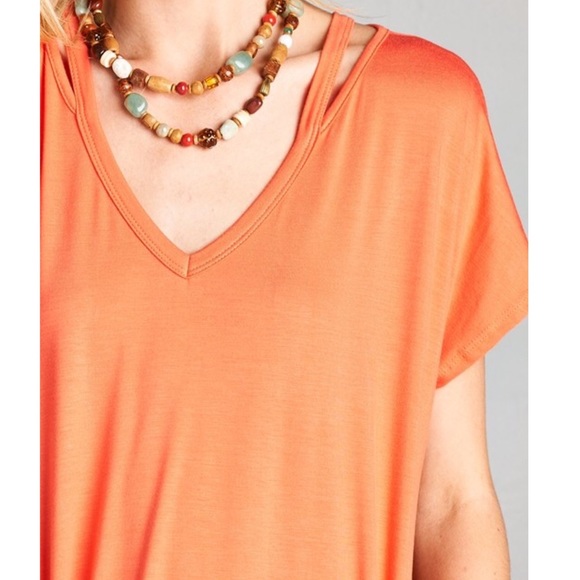 🆕LILA v neck maxi dress w/ pockets - OLIVE - Picture 2 of 2