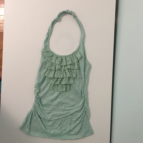 Mint Green Halter top - Picture 1 of 1