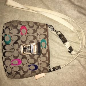 Coach cross body purse