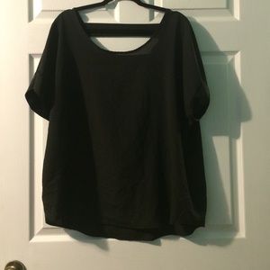 Black bar back top