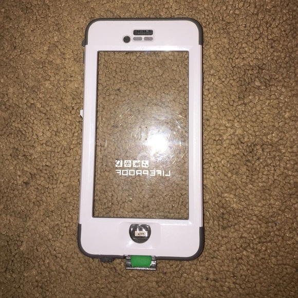 Nuud life proof case, white iPhone 6