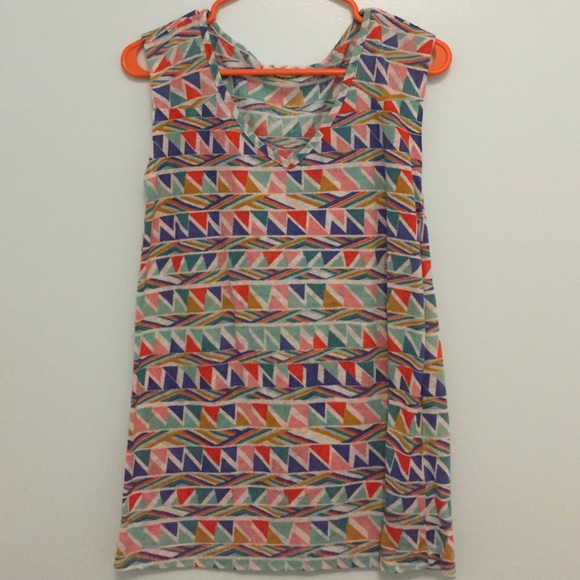 Colorful geometric tunic - Picture 1 of 1