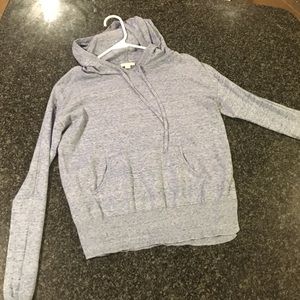 Hooded crop sweater