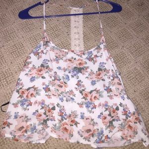 Floral tank top.