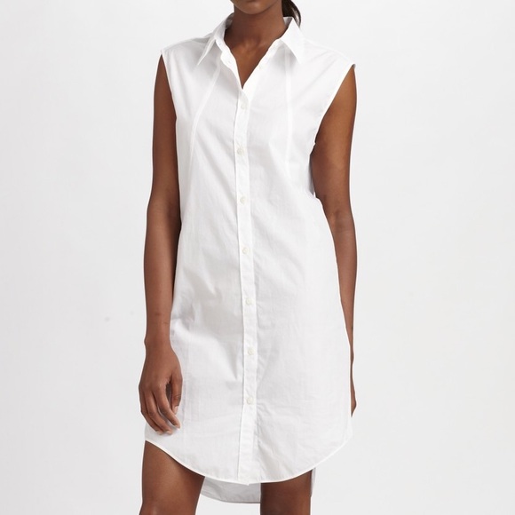 Acne Studios Dresses & Skirts - Acne Studios Leigh classic white Shirt Dress 38 FR
