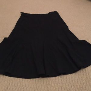 Navy Larry Levine skirt