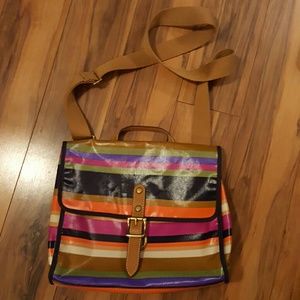 Fossil "keyper" crossbody tote