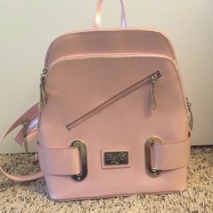 Baby Pink Beijo Luxe Backpack Purse
