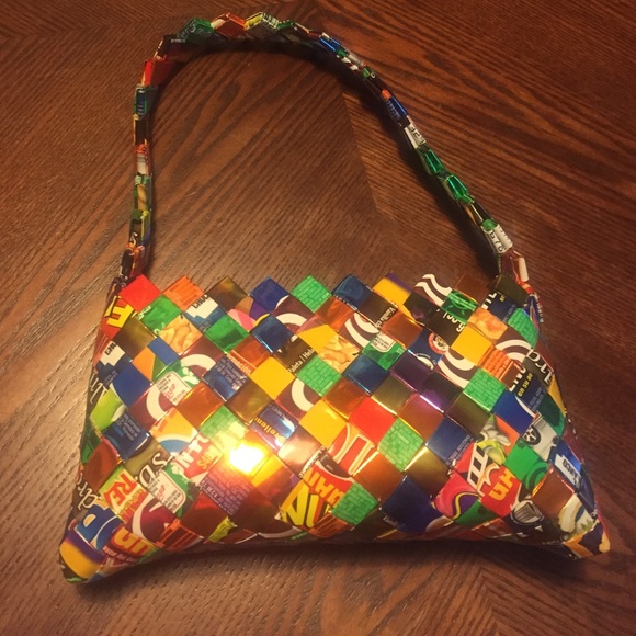 Candy Wrapper Clutch Purse