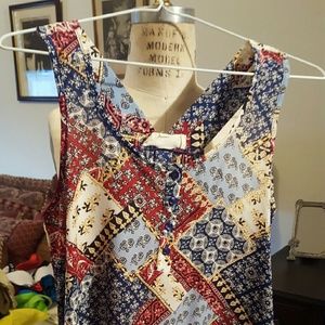 Pink Rose white strap summer blouse