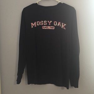 Camo Mossy Oak Long Sleeve Shirt