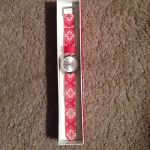 New in box Vera Bradley Nantucket red watch