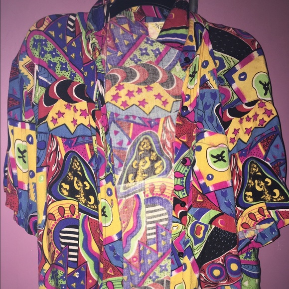 Funky Button Up