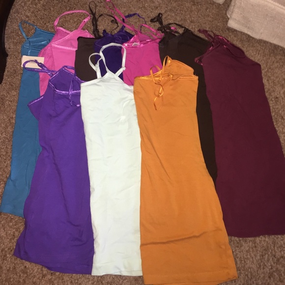 Bundle of Colored Camis/Under tanks!