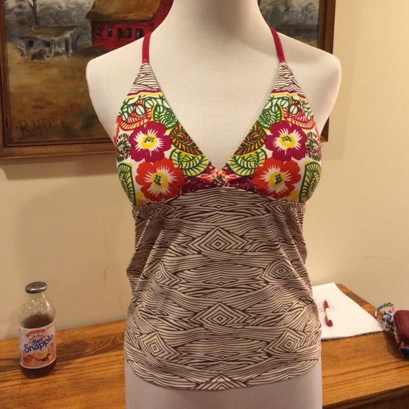 Athleta racer back swim tankini top size XS - Picture 1 of 2