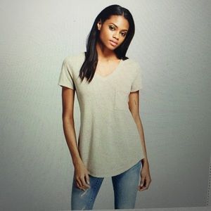 Mossimo V-Neck Tee with Pocket