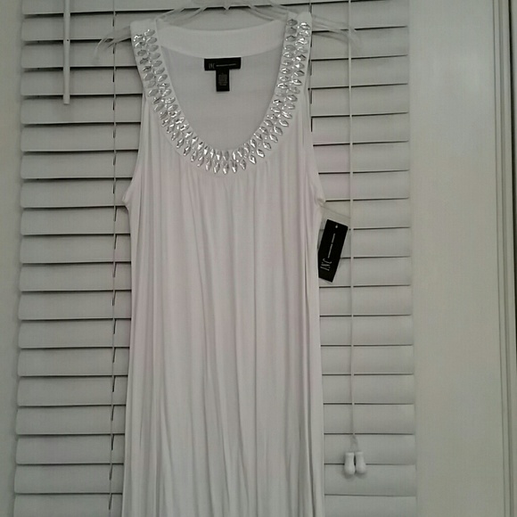 INC International Concepts Other - **JUST LOWERED!!** INC white bathing suit cover-up