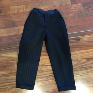 Boys black dress pants 6
