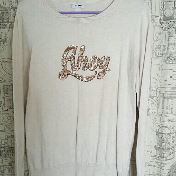 Cream colored sweater