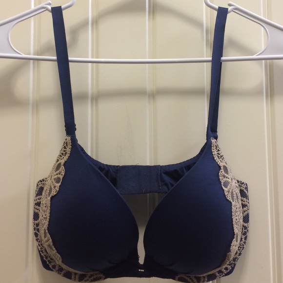 Victoria's Secret Blue Lace Bra