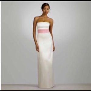 Isaac Mizrahi Ivory Wedding Dress size 16