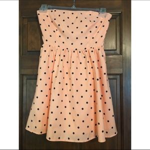 Peach dress